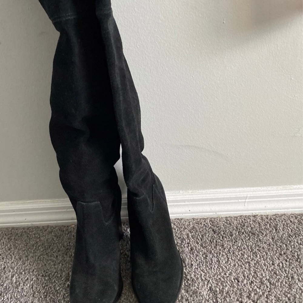 Michael Kors black tall boots - Picture 2 of 8
